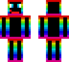 rainbow black