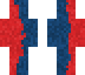 red blue glitch