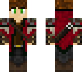 red forest wanderer