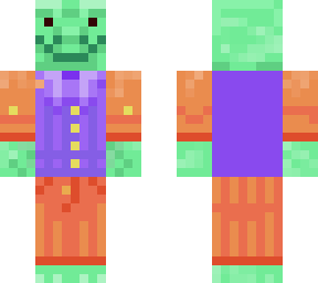 unsuspicious lizard man