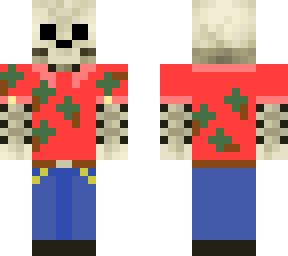 vacation skeleton