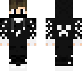 whit black cool boy