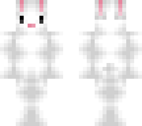 white easter bunny