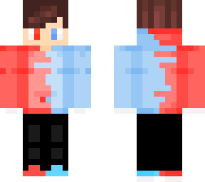 auxy's blue/red skin! (classic)