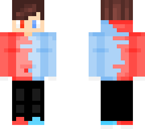 auxy's blue/red skin! (slim)