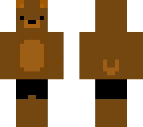 bear with underpants
