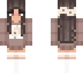 beige flower jumper