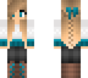 blue girl