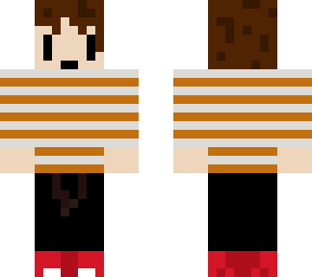 boy in striped clothes