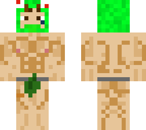 buff person with frog head