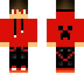 cool red avatar (with headphone's)