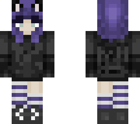 emo cat girl