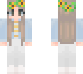 flower girl autumn fall skin