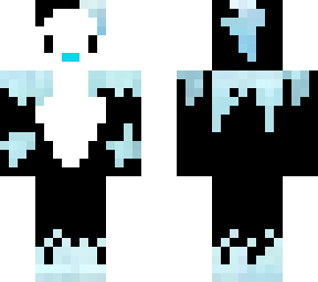 frozen penguin...
