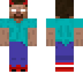 herobrine...he is looking fire