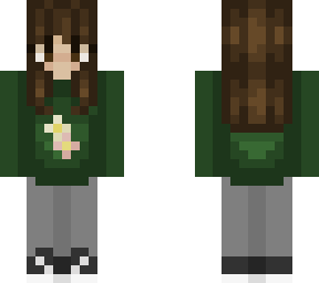just made a skin inspired by my irl self, feeling good
