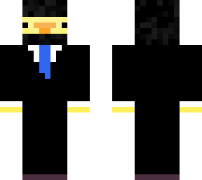 ninja duck in suit