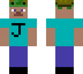 plastic steve with turtle hat (follow jayce__vr_ on tiktok)