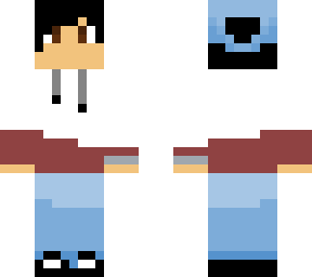 pvp guy, (greg) /w blue & red hoodie (re-updated v2)