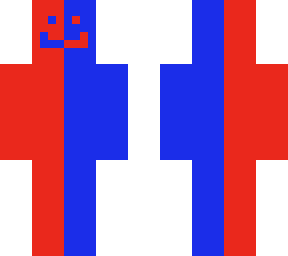 red and blue guy