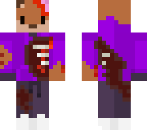 undead purple hoodie ferret