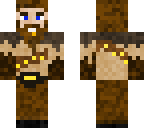 viking with gold