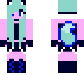 blue fox girl