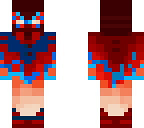 blue glitchy
