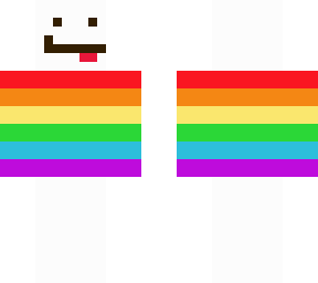 dude in rainbow