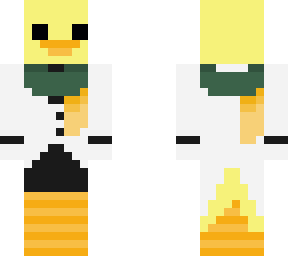 green scarf duck