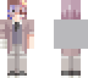 have you ever made a skin with one finger, no mirror tool, & split shading - wip