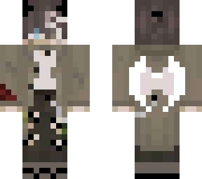 my smp oc!! (transferred from my oc "art" reference)
