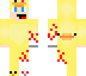 semi corrupted duck boy (whiteout style)