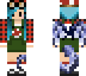 shroom farmer dragon girl