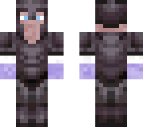stripy guy in netherite armour