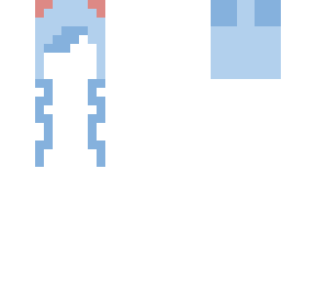 ~blue space buns~ hair base