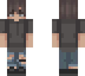 boy with grey shirt
