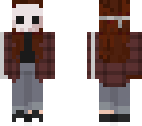 brown skull girl