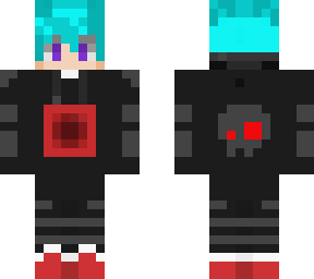 cool guy cyan and red remix