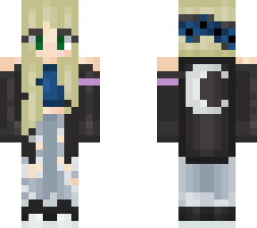 lunar or moon girl by cutienice, but blond