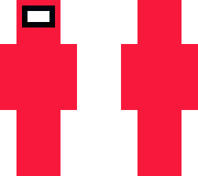 minecraft red amongus sus