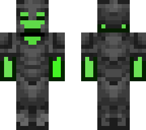 mr greeny with armor