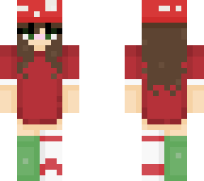 mushroom girl