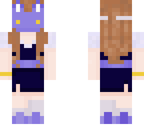 oo purple bunny mask oo