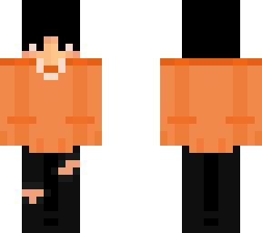 orange shirt