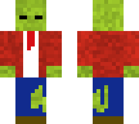 plant vs zombies zombie but in minecraft