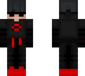 red and black boy