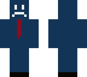 sad blue guy