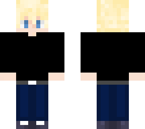 black blond boy