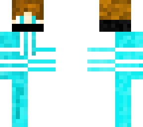 blue and white